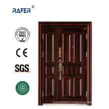 New Design and High Quality Mother Son Steel Door (RA-S141)